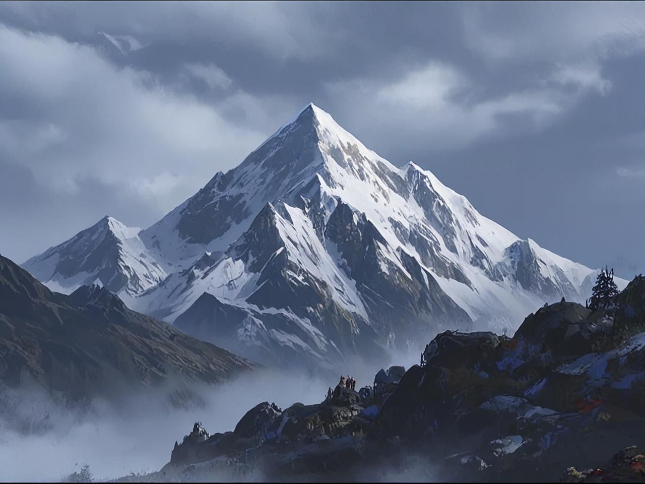 探索原神中的神秘力量，龙脊雪山下的龙牙传说