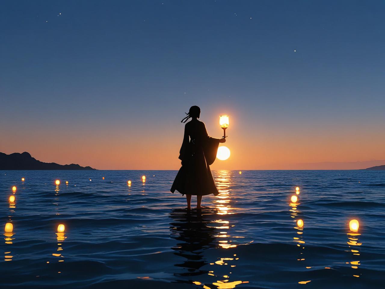 原神，穿越时空的海洋之歌—海灯节归乡记