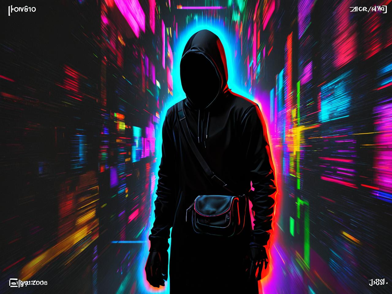 神秘人物悄然出现，带着小包的可疑人士潜入游戏世界