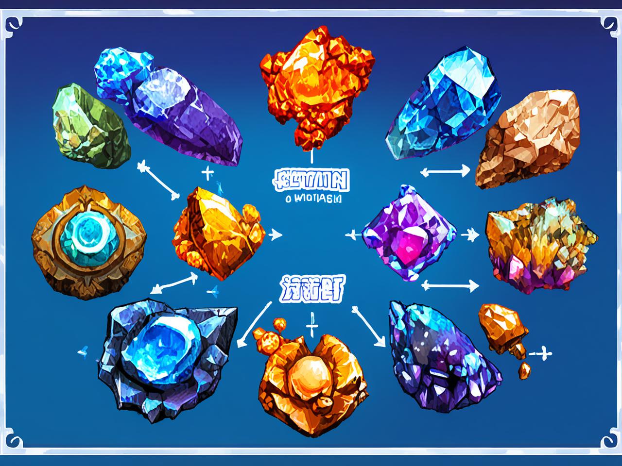 原神，矿石分布与探索—探秘游戏世界的矿产资源