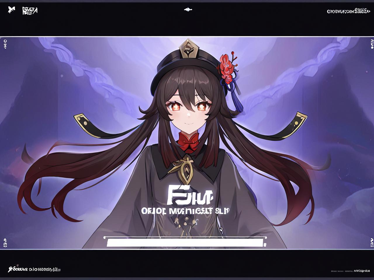 原神胡桃摇电脑壁纸,梦幻仙境中的优雅华尔兹 原神胡桃摇电脑壁纸,梦幻仙境中的优雅华尔兹