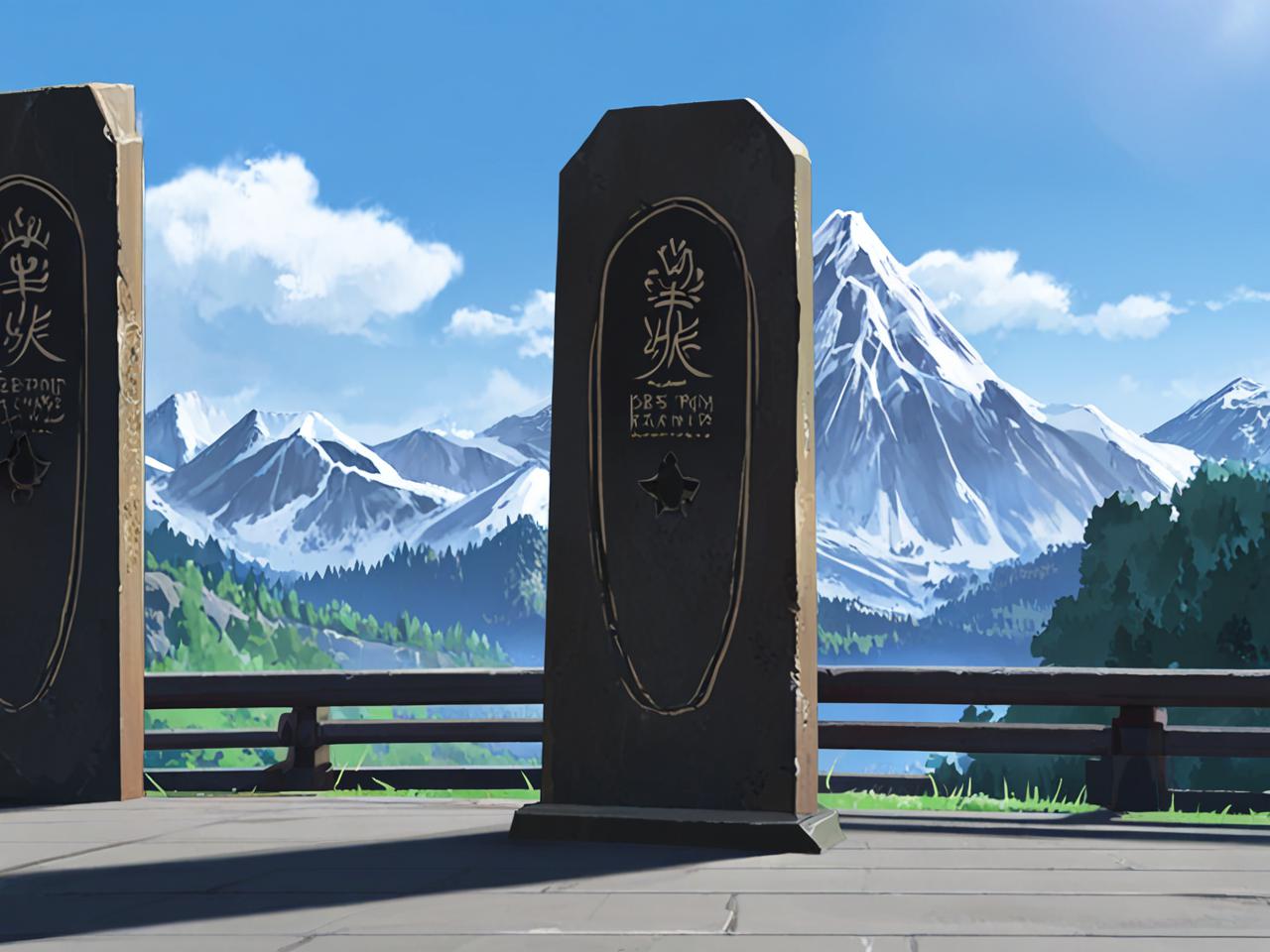 原神龙脊雪山密室石碑
