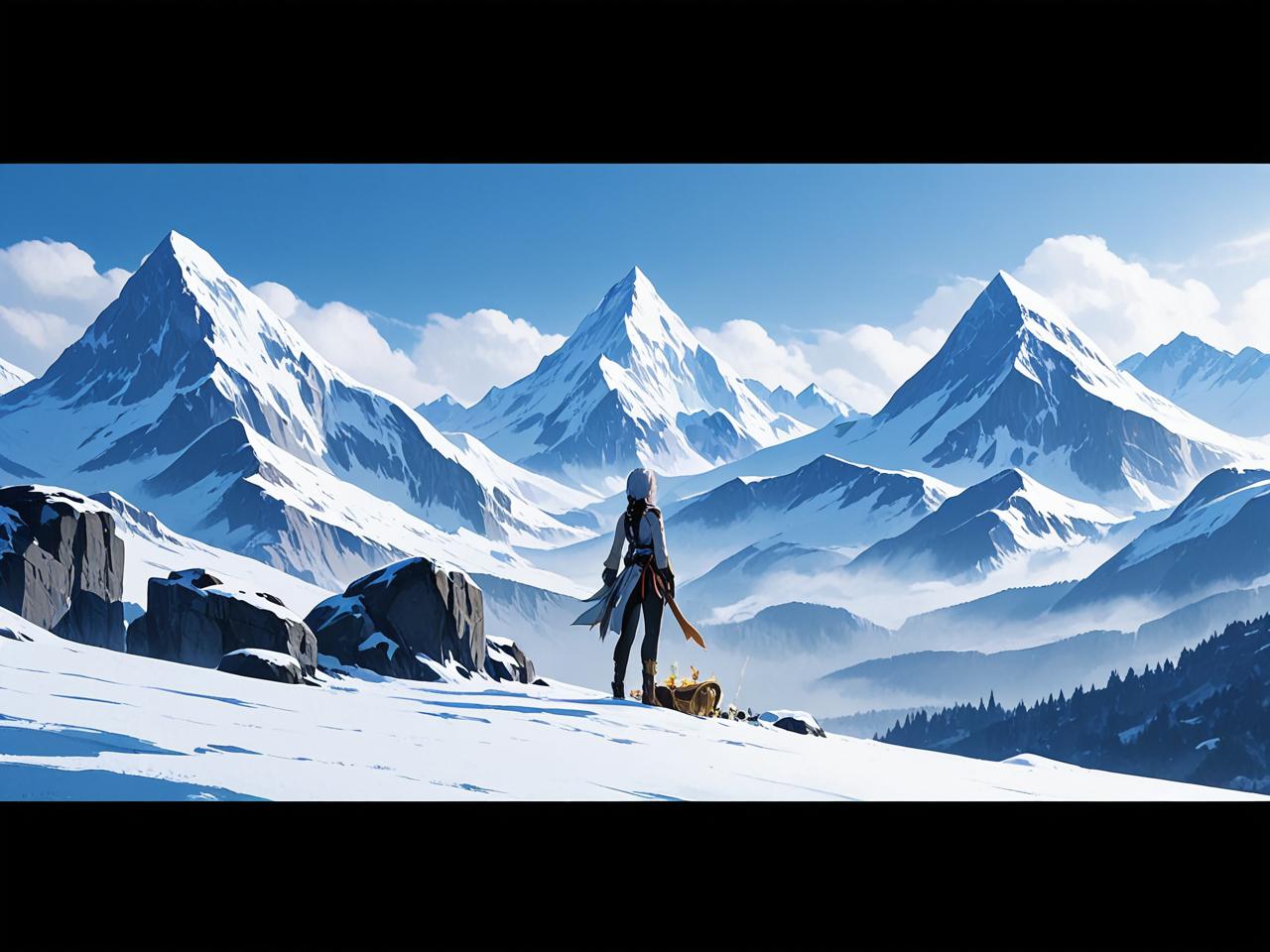 原神，揭开雪山之谜，探索神秘宝藏