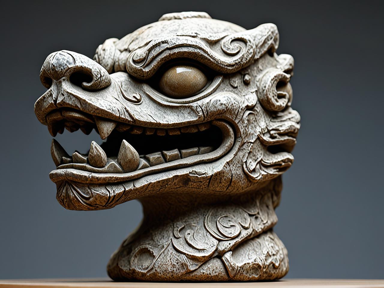 螭龙石像，原神中独特文化元素的象征