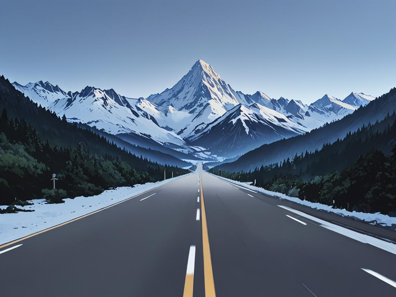 原神，探索神秘的雪山之路