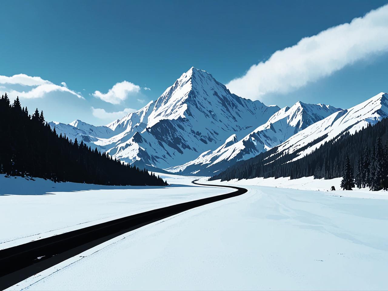 揭秘原神雪山的秘密，解锁路径与技巧