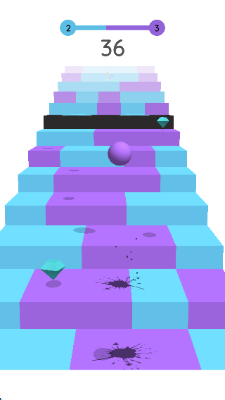 彩色楼梯3D截图2