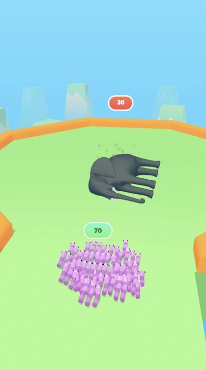 蠕虫跑酷3D截图1