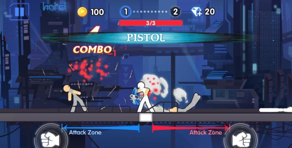 手指功夫决战火柴人截图1