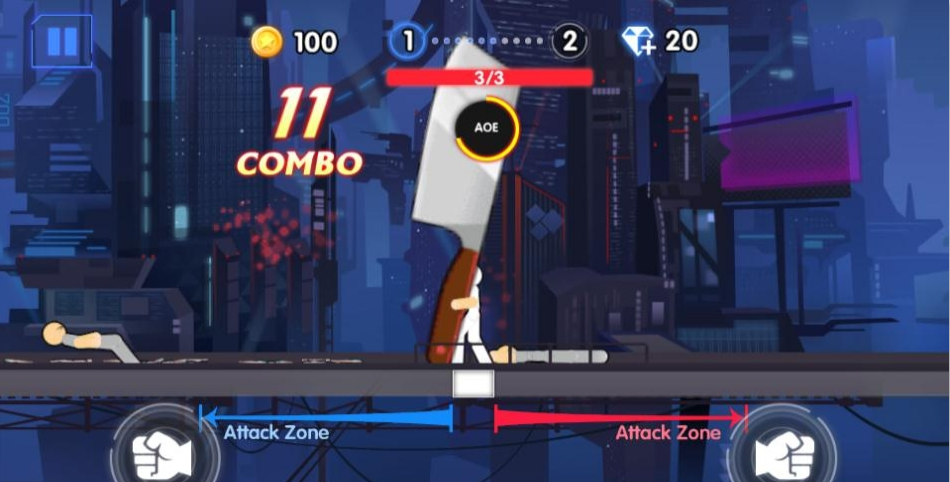 手指功夫决战火柴人截图3