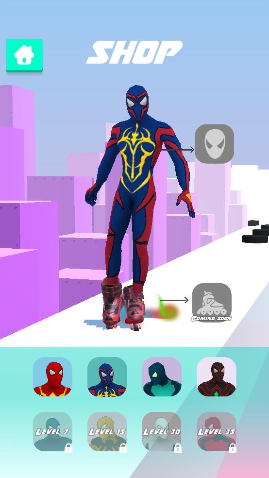 蜘蛛侠的滑板鞋截图2