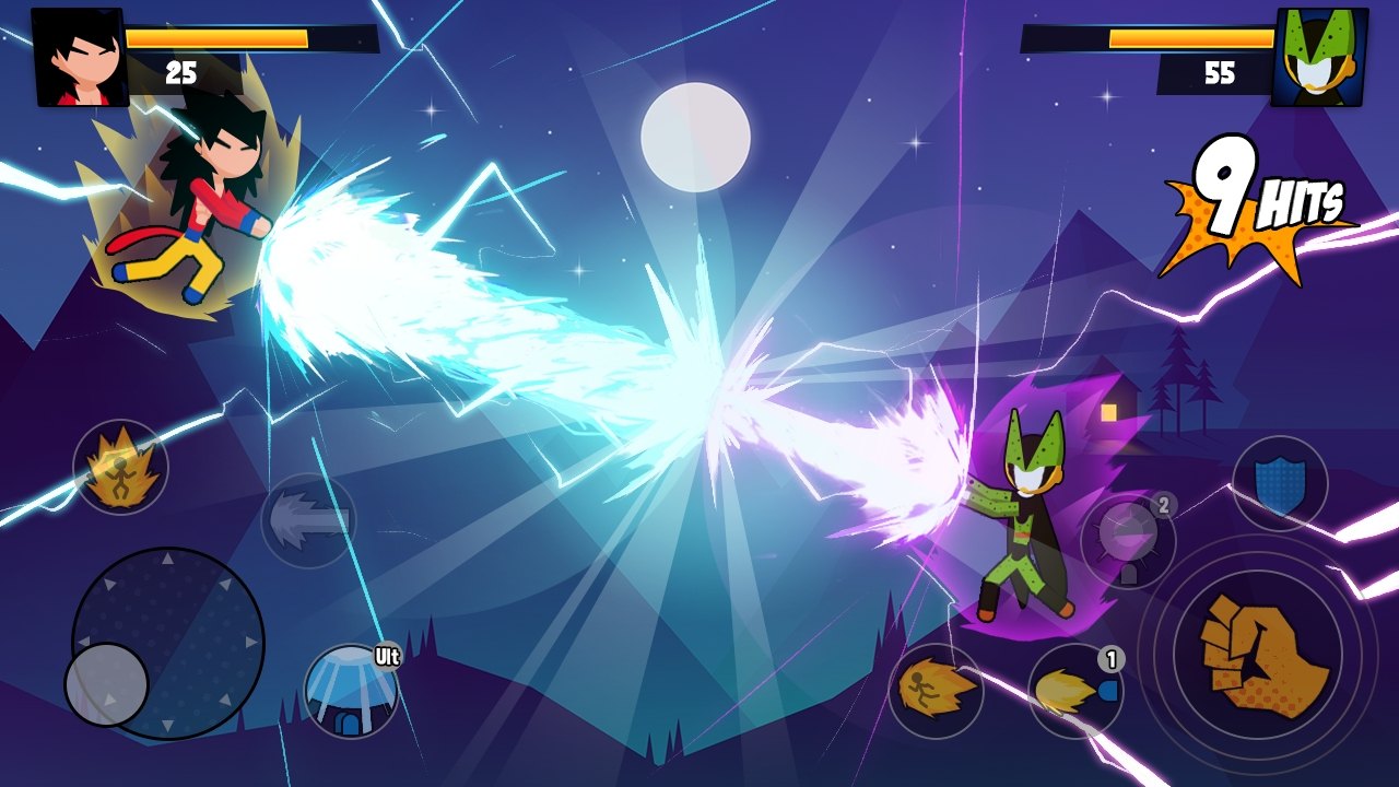 火柴人影龙战斗截图1