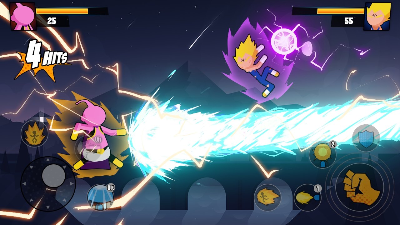 火柴人影龙战斗截图3