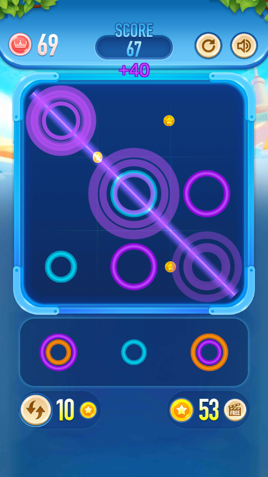 疯狂的彩色环截图2