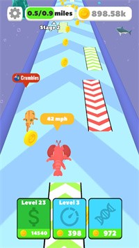 空闲游泳速度进化截图2