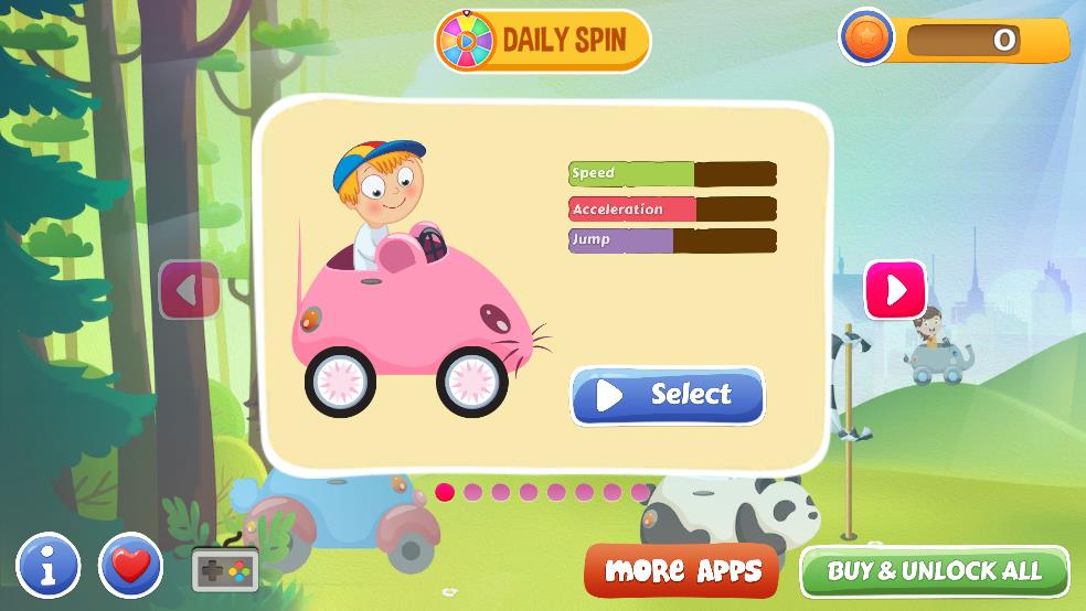 宝宝赛车乐园截图2