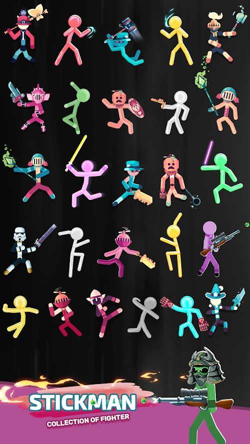 火柴人一人之战截图3