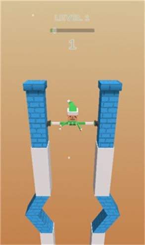小人用手撑住墙截图2