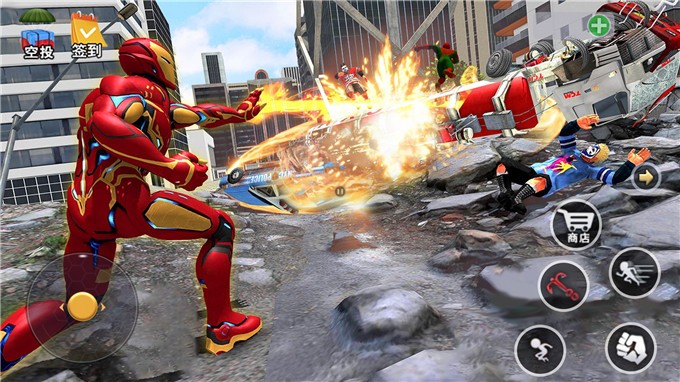 钢铁城市英雄截图2