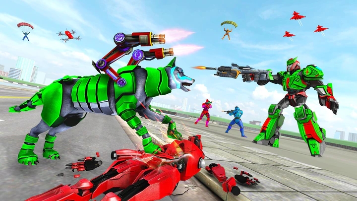 狼机器人变形截图3