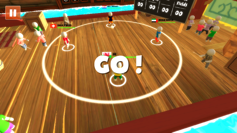 人类抢球大战截图3