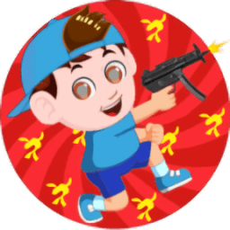 小孩子打僵尸图标
