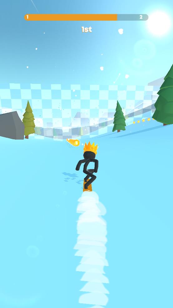 火柴人滑雪大作战截图2