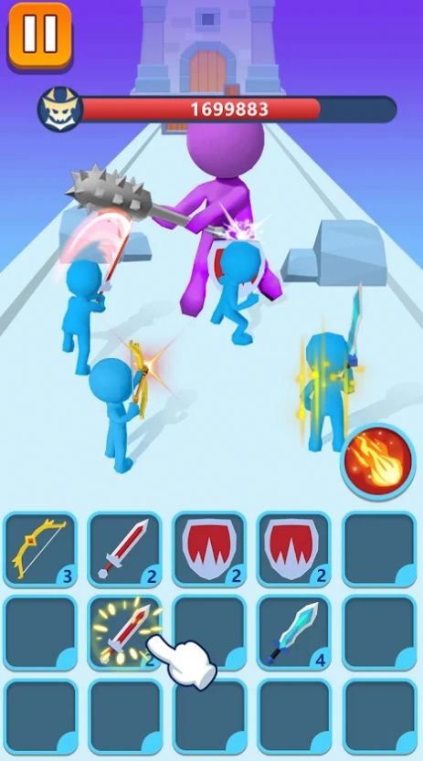 战斗柴火人3D截图2