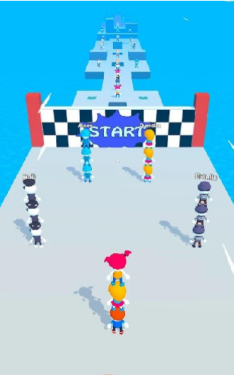 小胖堆叠赛跑截图2