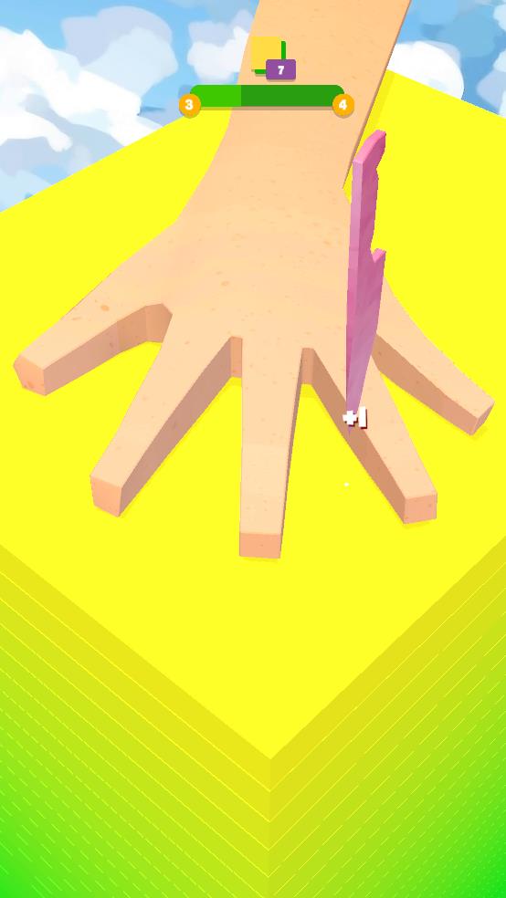 刀戳手指缝截图2
