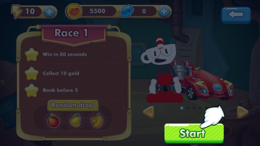 茶杯头卡丁车截图2