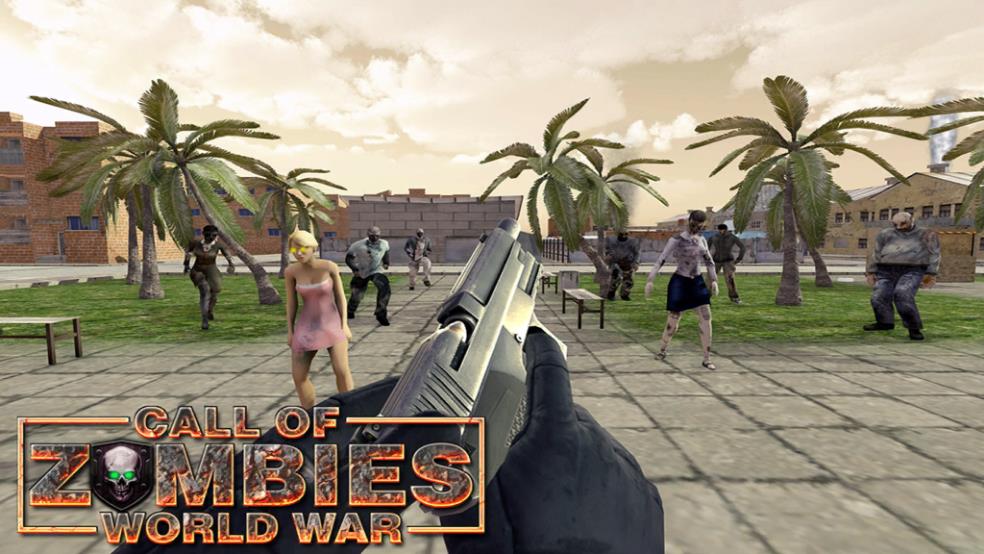 僵尸世界大战僵尸岛截图1