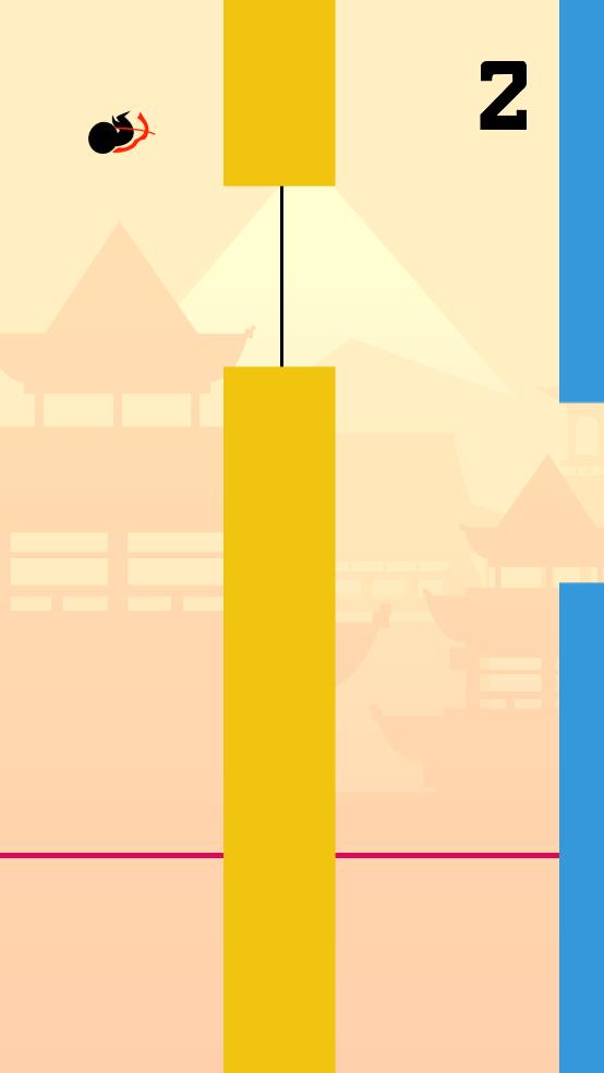 火柴人忍者弹跳截图2