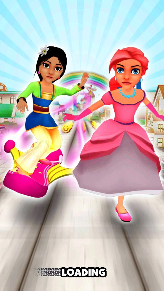 可爱公主跑酷截图1