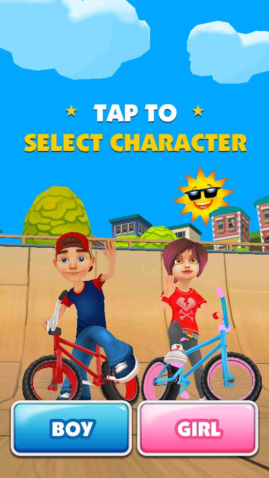 自行车跑酷截图2