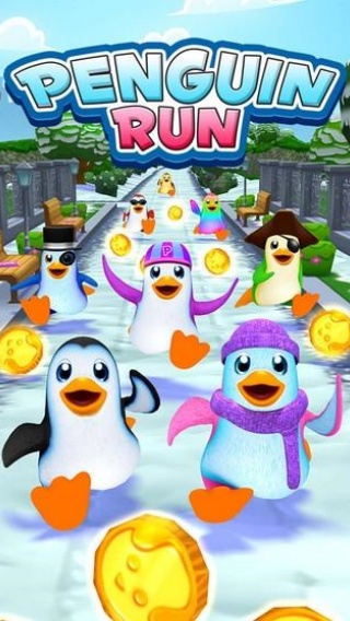 企鹅跑酷截图3