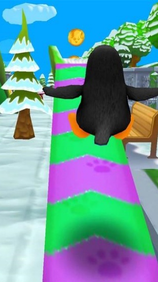 企鹅跑酷截图2