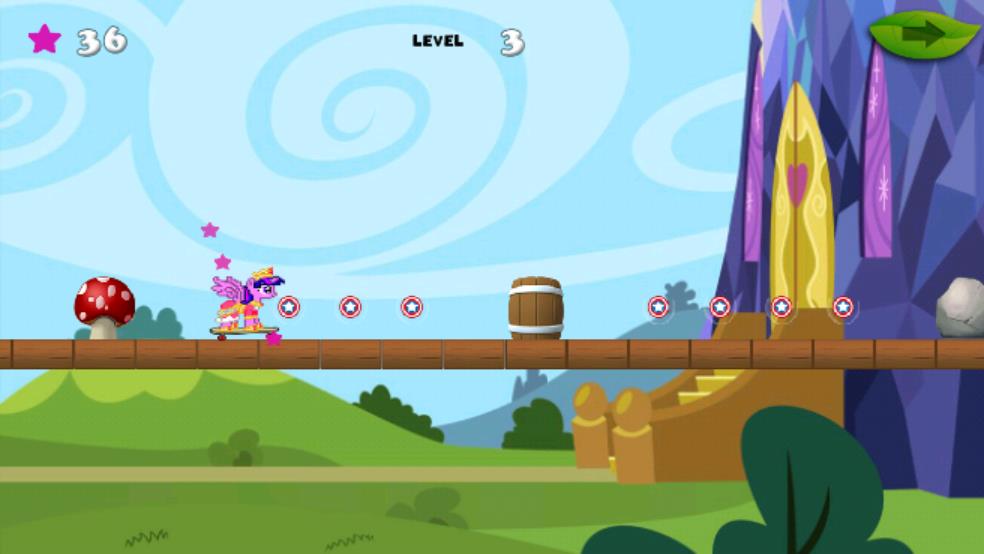 彩虹小马跑酷冒险截图2