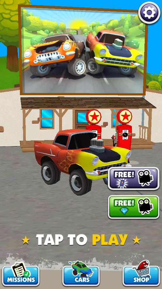 超级赛车跑酷截图3