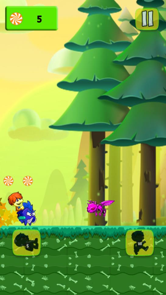 小男孩跑酷冒险截图1