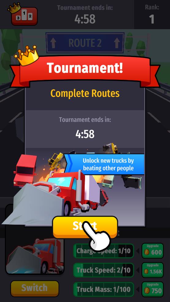 横冲直撞粉碎公路截图2