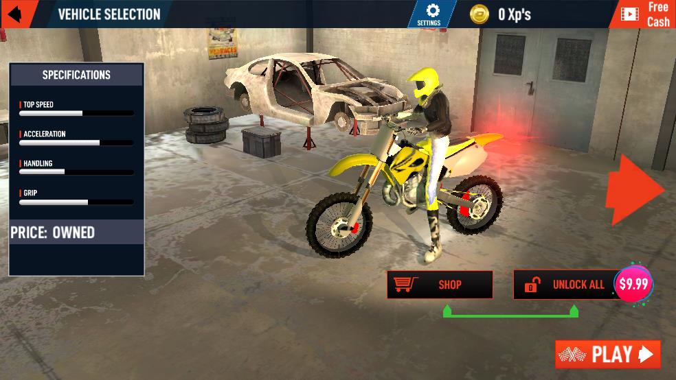 雪地摩托大赛截图3