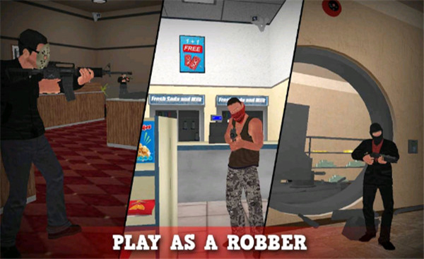 警察和强盗模拟器无限金币版截图5