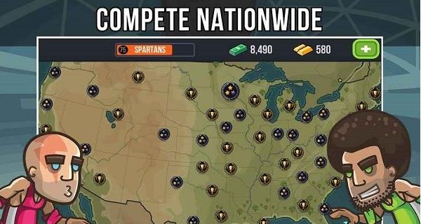 篮球战役无限金币版截图2