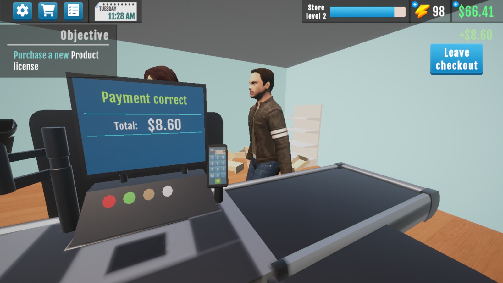 超市模拟器无限金币版无广告截图1