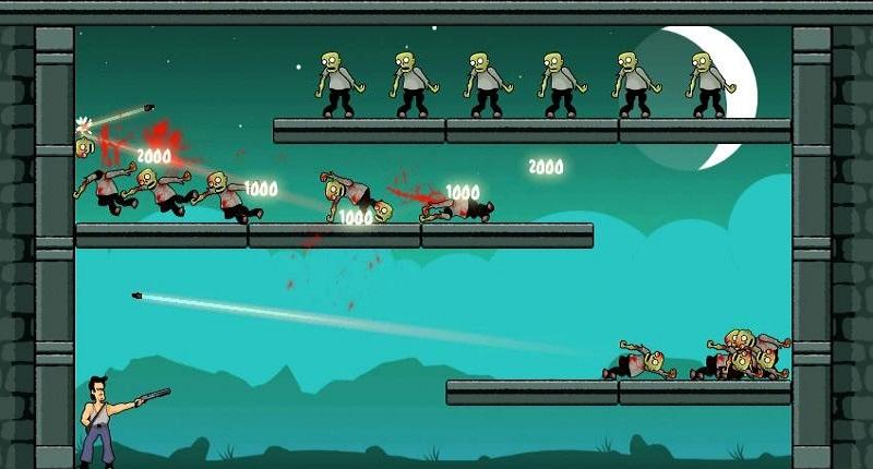 愚蠢的僵尸1无限导弹版截图1