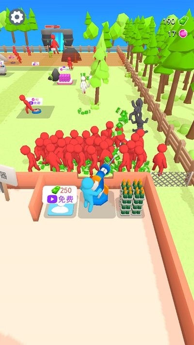 火柴人僵尸对决3D版截图1