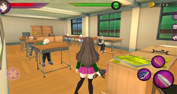 动漫学校模拟器安卓版截图3