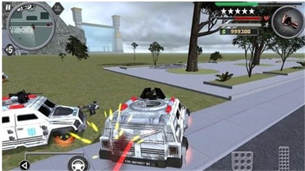 未来都市英雄3D内置功能菜单截图4