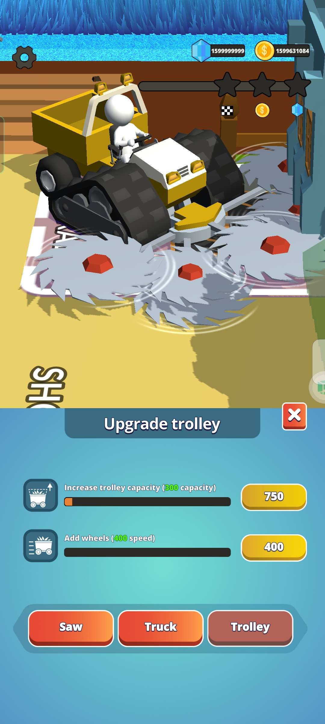 割草模拟器无限金币截图1